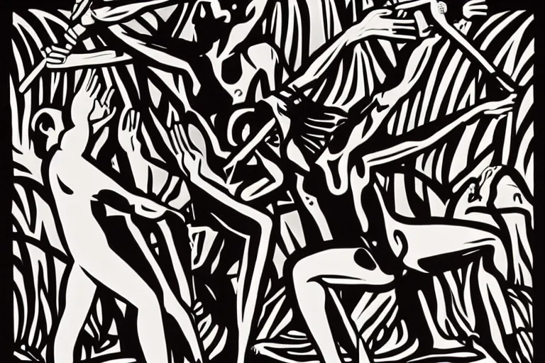 Image similar to the soul's endless plight to perfection, struggle and resolution, by cleon peterson