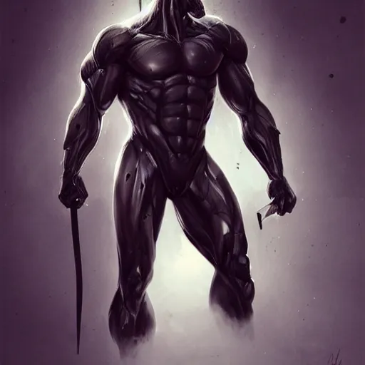 Image similar to an enormously muscular black - coated anthro horse at a research facility wearing skintight body armor, long mane, highly detailed, digital painting, artstation, concept art, illustration, art by artgerm, greg rutkowski, wlop