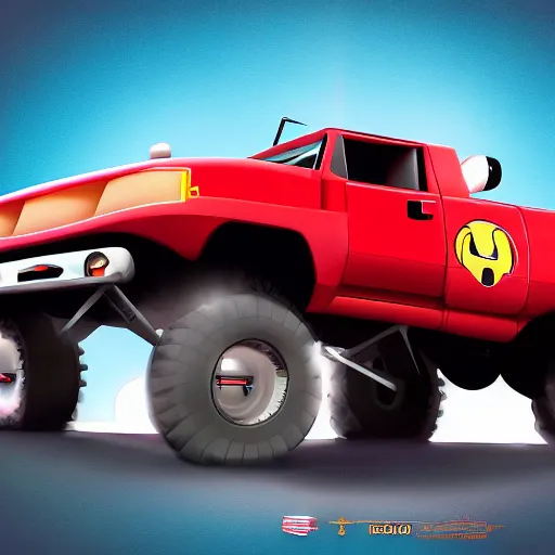 Image similar to HIMARS, Cars Pixar movie, digital art