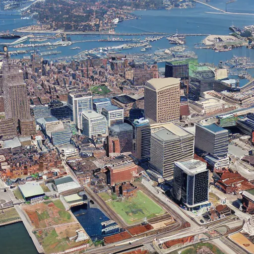 Prompt: professional photograph of baltimore in june 2 0 5 0, 8 k, very detailed, very intricate,