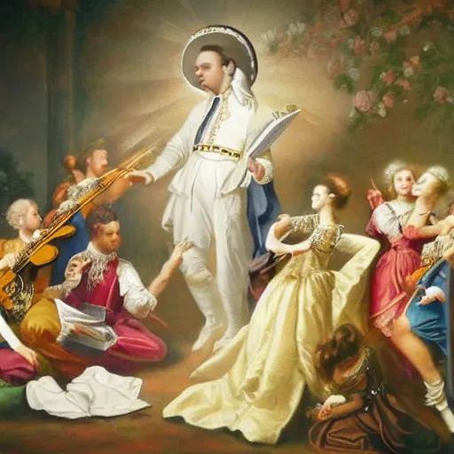 Image similar to heavenly music written by mozart