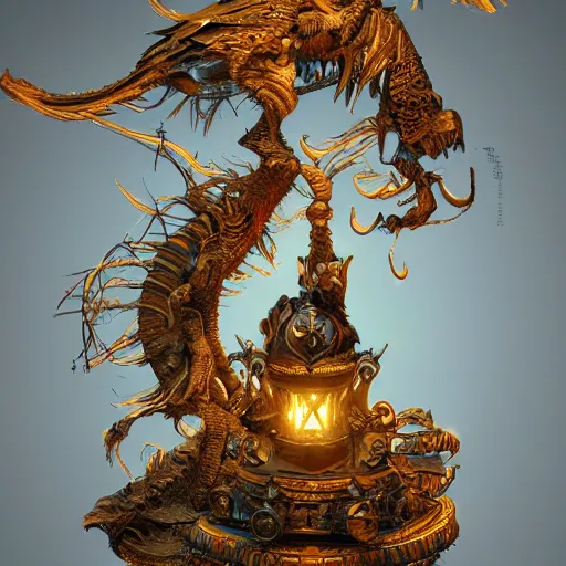 Image similar to magical artefact, intricate, artstation, dramatic lighting