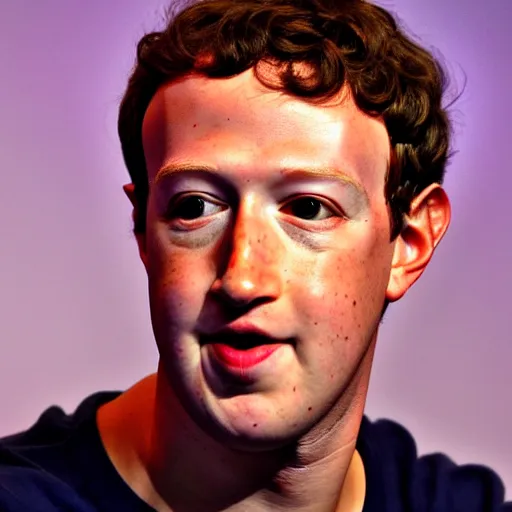 Image similar to mark zuckerberg as a neko girl