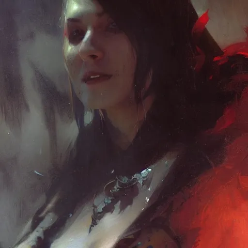 Image similar to an close up oil drawing of a vampire blood mage in style of warcraft, renaissance painting, art by anders zorn, wonderful masterpiece by greg rutkowski, expressive brush strokes, beautiful cinematic light, american romanticism by greg manchess, jessica rossier fantasy art, concept art, official art, hd mod