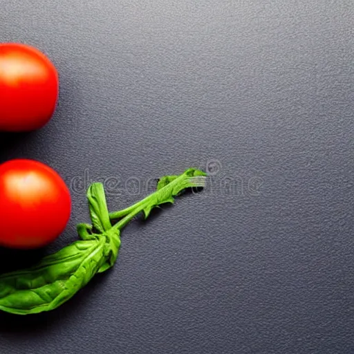 Prompt: a tomato on a white background, a computer rendering by bapu, shutterstock, precisionism, stockphoto, ray tracing, unreal engine 5