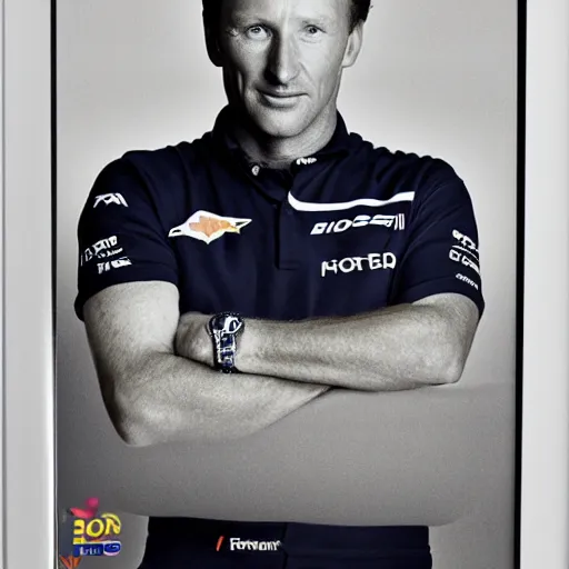 Prompt: christian horner portrait, art deco, portrait