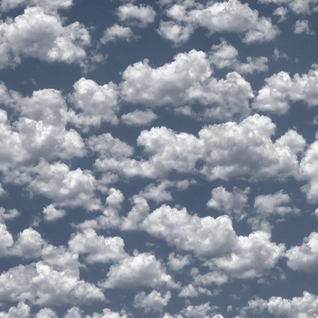 Image similar to white fluffy cartoon clouds seamless texture 4k