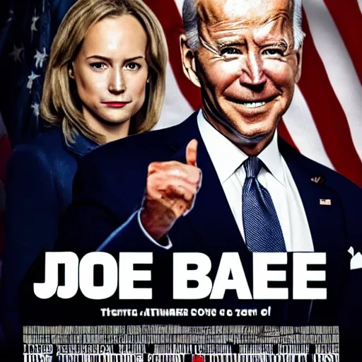 Image similar to movie poster for joe biden war