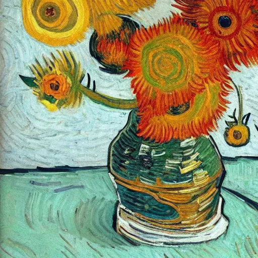 Prompt: remy lecroix, painting, van gogh style