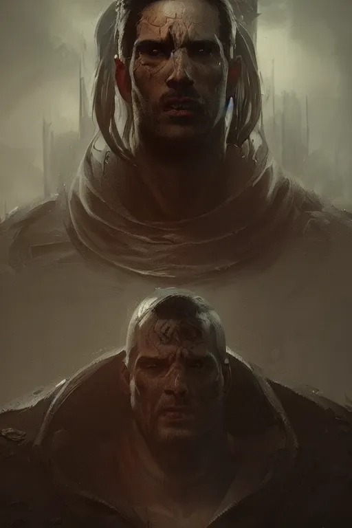 Image similar to portrait, a dark male necromancer, dramatic lighting, cinematic, establishing shot, extremly high detail, photo realistic, cinematic lighting, post processed, concept art, artstation, matte painting, style by eddie mendoza, raphael lacoste, alex ross
