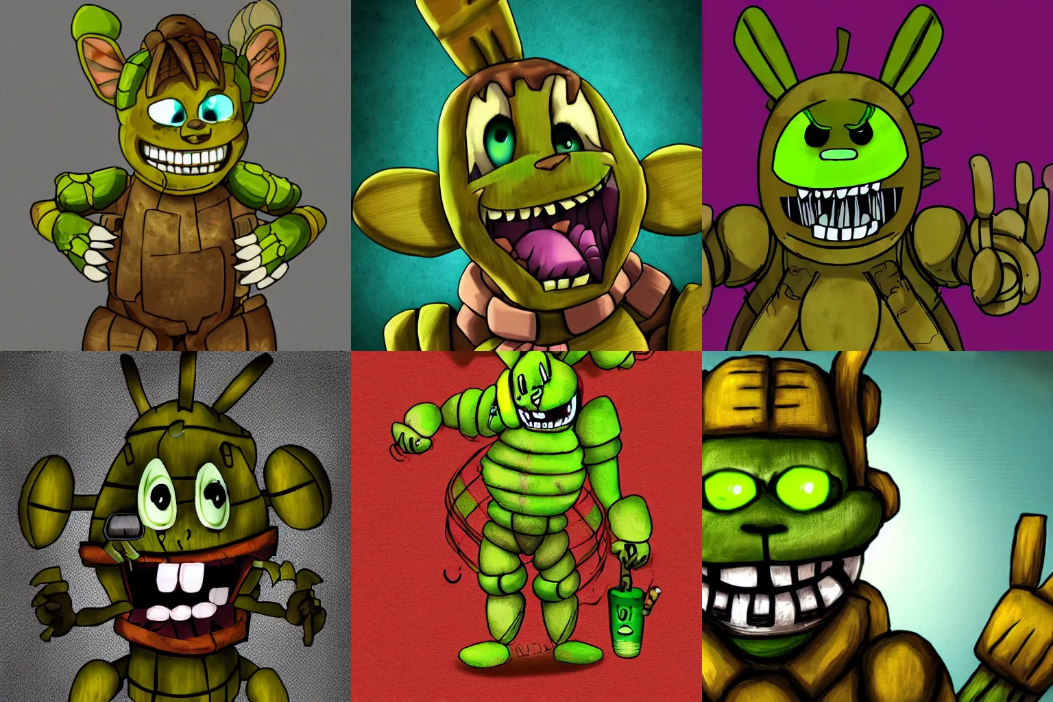 Image similar to springtrap