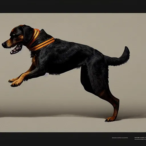 Prompt: a dog working in computational linguistics, art by greg rutkowski, intricate, elegant, highly detailed, smooth, sharp focus, artstation