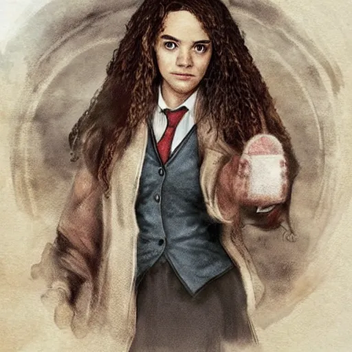 Prompt: hermione granger as an adult