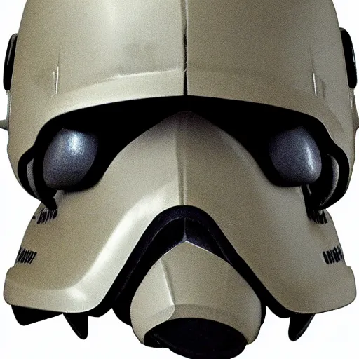 Prompt: sci fi recon trooper helmet enclosed soldier helmet concept art