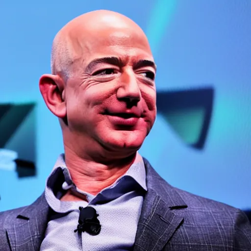 Prompt: Jeff Bezos in Dead By Daylight