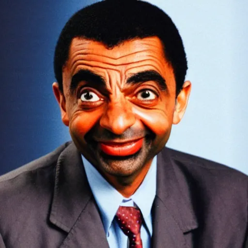 Image similar to african american mr. bean