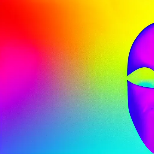 Image similar to party mask, silky texture, gradient, logo, aesthetic, 4 k, hd