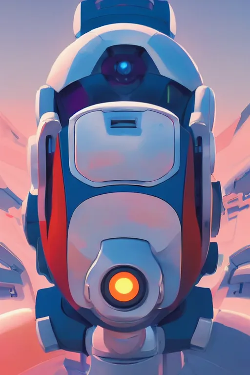 Image similar to metabots medabots medarotto medarot robot minimalist comics helmet mask neon cybereye, behance hd by jesper ejsing, by rhads, makoto shinkai and lois van baarle, ilya kuvshinov, rossdraws global illumination ray tracing hdr radiating a glowing aura