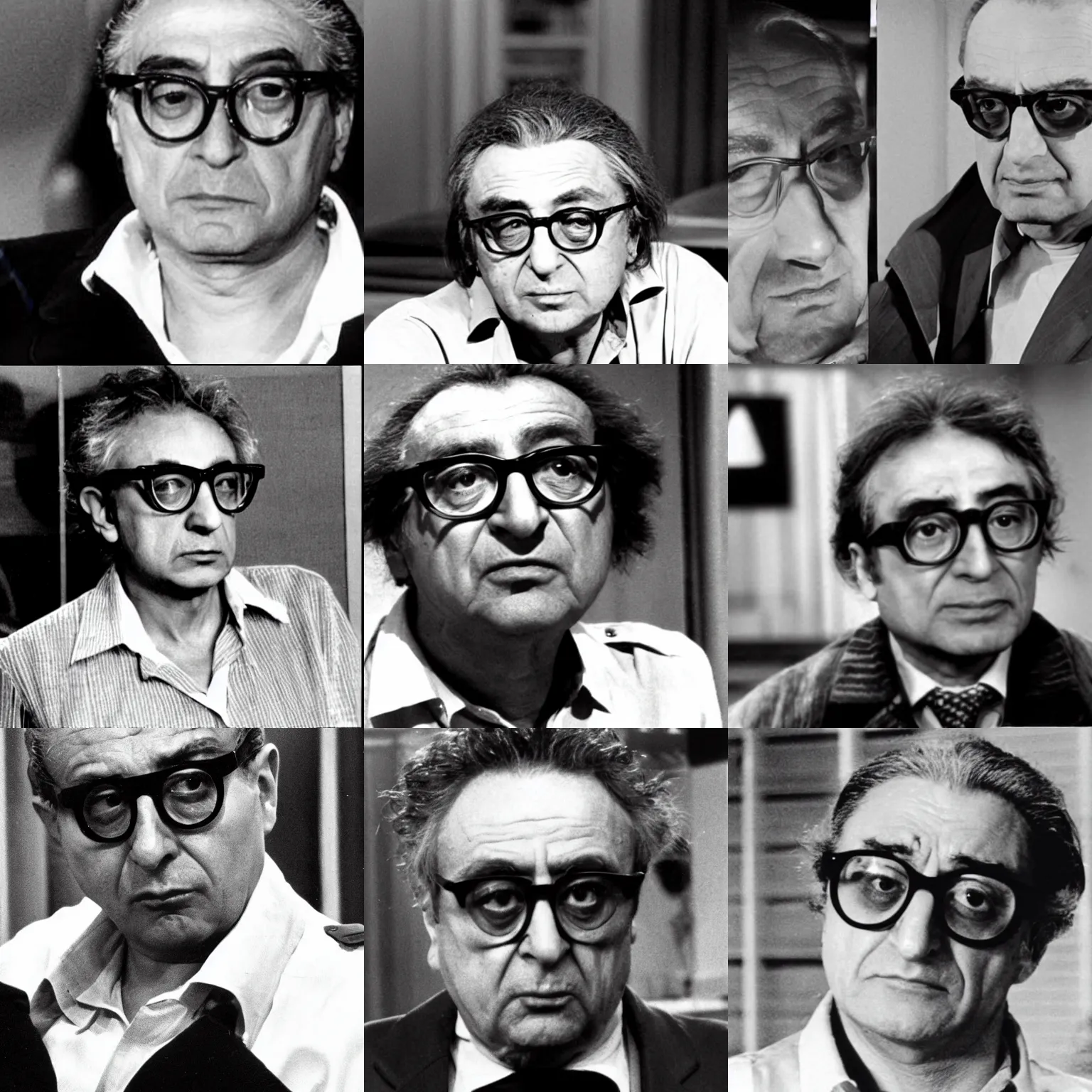 Prompt: raymond queneau as the suspect in an episode of kojak