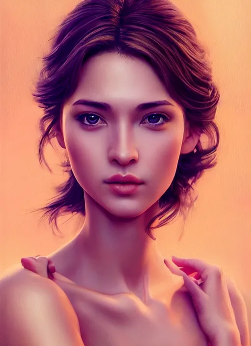 Image similar to photo of a gorgeous young woman in the style of stefan kostic, realistic, coy, sharp focus, 8 k high definition, insanely detailed, intricate, elegant, art by david cronenberg and stanley lau and artgerm