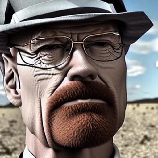 Prompt: walter white giga chad