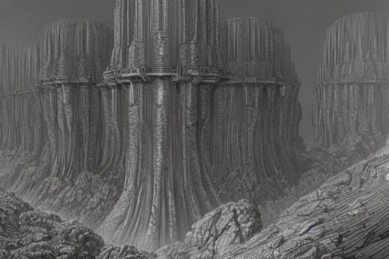 Prompt: intricate, 3 d, vast underground nuclear reactor, style by caspar david friedrich and wayne barlowe and ted nasmith.