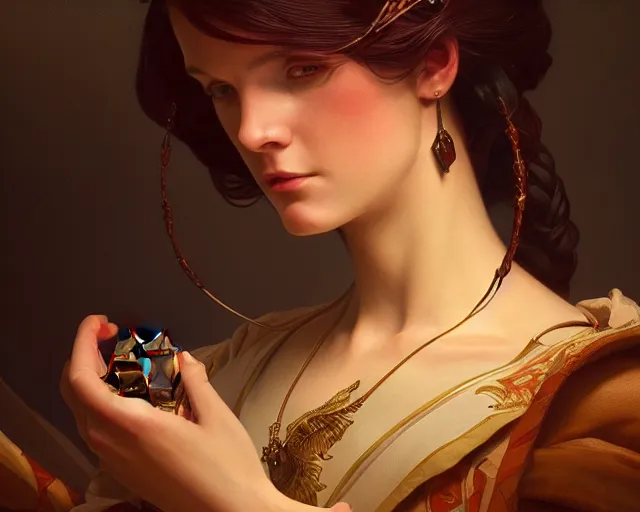 Prompt: photography of georges de la tour, deep focus, d & d, fantasy, intricate, elegant, highly detailed, digital painting, artstation, concept art, matte, sharp focus, illustration, hearthstone, art by artgerm and greg rutkowski and alphonse mucha