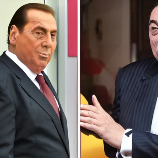 Image similar to obese Silvio berlusconi