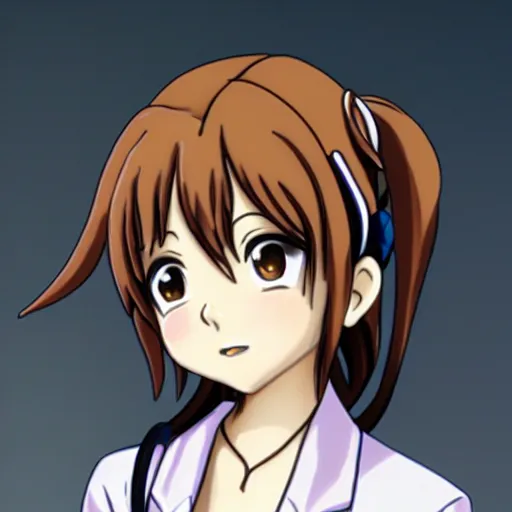 Prompt: professional portrait photograph, realistic photo of haruhi suzumiya from anime the melancholy of haruhi suzumiya.