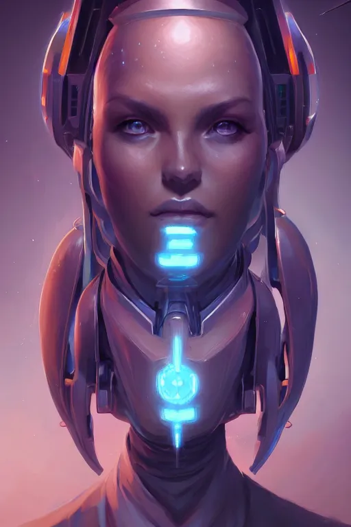 Image similar to a portrait of a beautiful cybernetic jedi, cyberpunk concept art by pete mohrbacher and wlop and artgerm and josan gonzales, digital art, highly detailed, intricate, sci-fi, sharp focus, Trending on Artstation HQ, deviantart, unreal engine 5, 4K UHD image