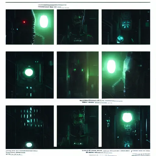 Image similar to shodan from system shock 2 by greg rutkowski