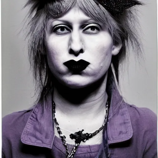 Prompt: Punk girl by Cindy Sherman