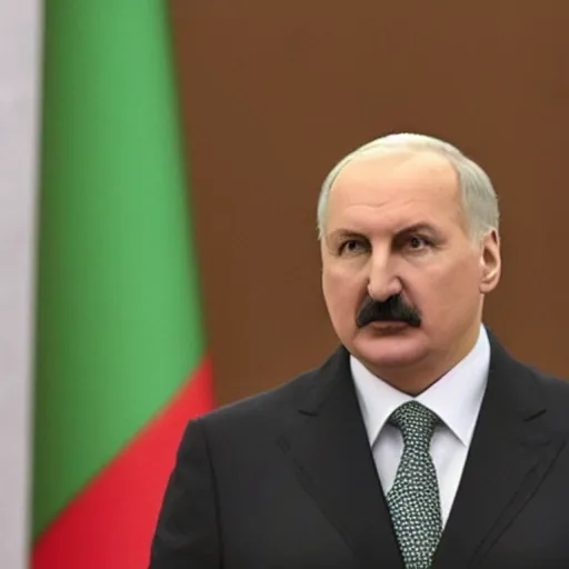 Prompt: Alexander Lukashenko as the world's mastermind