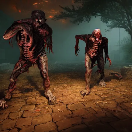 Image similar to undead mutant, unreal engine