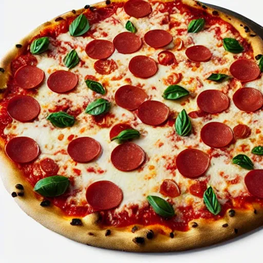 Prompt: the worlds biggest pizza, studio lighting, 4 k, delicious