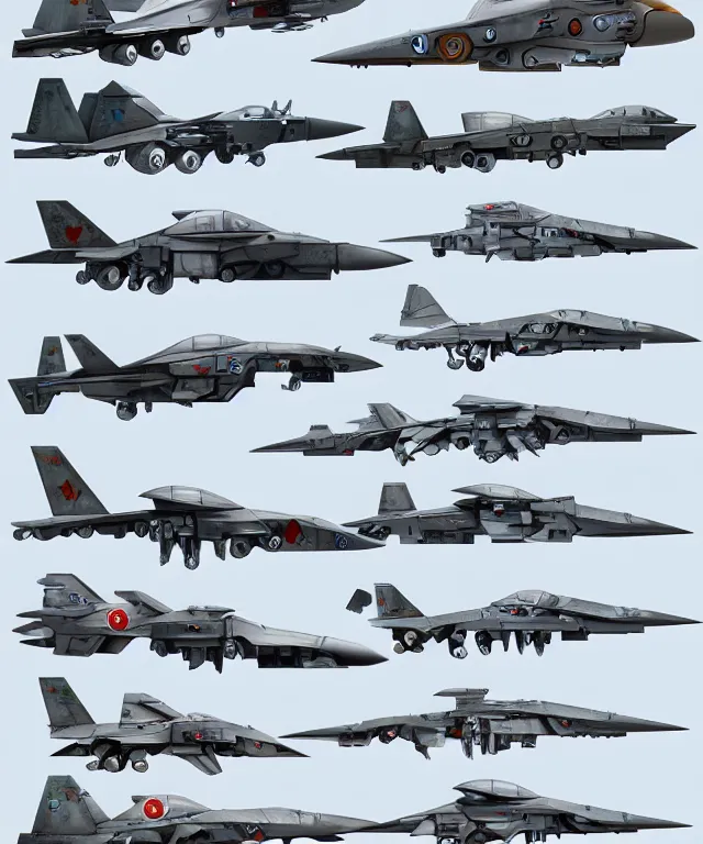 Image similar to 2 d shooter game concept art sprite sheet!!!, 2 0 3 0 wwiii combat plane outer space concept art, hyperrealism, fine detail, 8 k, 3 d render, artgerm, artstation contest winner, cgsociety, cryengine, zbrush, vray, no background