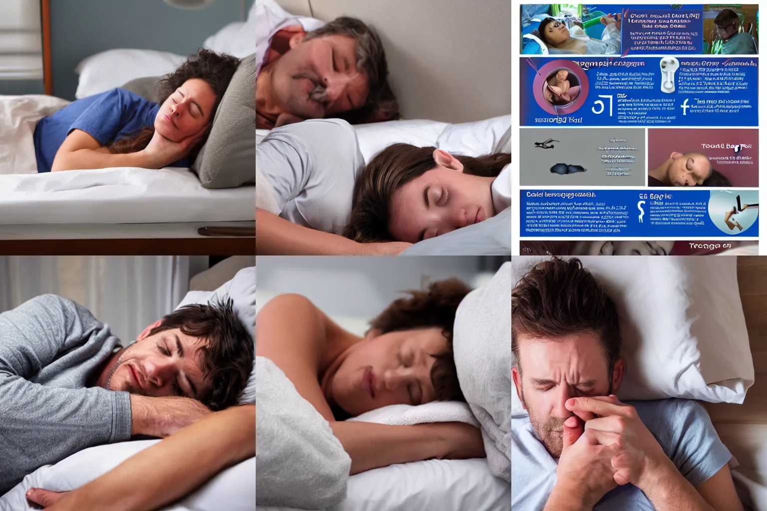 Prompt: Sleep apnea nightmares