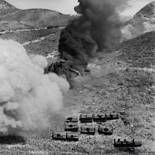 Image similar to sherman tank ammo explosion