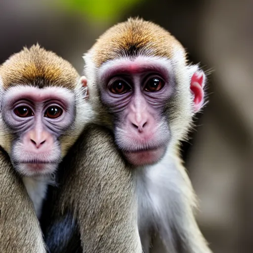 Image similar to three headed monkey