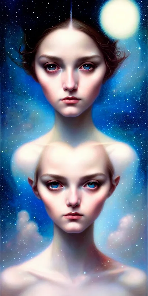 Image similar to time + space + reality, in the style of margaret keane, moebius, tom bagshaw, and waterhouse, cinematic lighting, beautiful, elegant, oil painting,