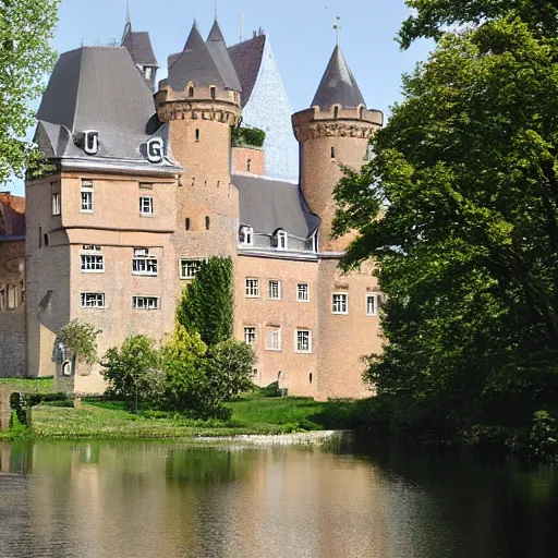 Prompt: the castle of doornenburg