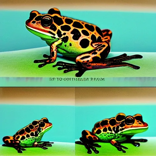 Image similar to metamorphosis of a frog