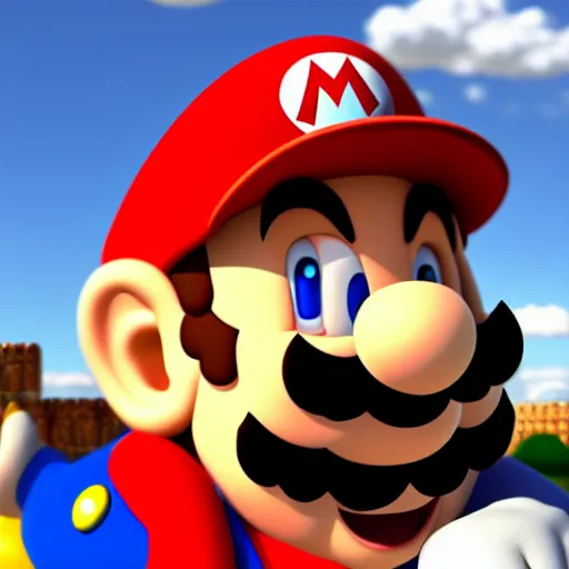 Image similar to super mario as gigachad, highly detailed, extremely high quality, hd, 4 k, 8 k, canon 3 0 0 mm, professional photographer, 4 0 mp, lifelike, top - rated, award winning, realistic, detailed lighting, detailed shadows, sharp, no blur, edited, corrected, trending