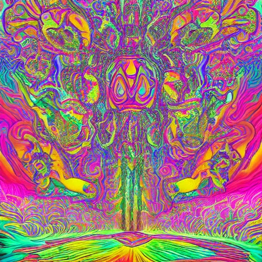 Prompt: what it's like to be on dmt