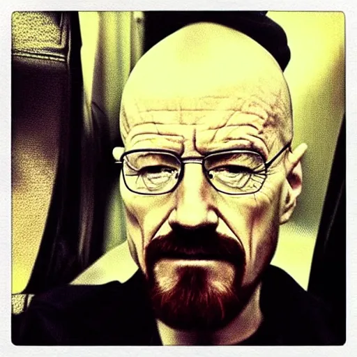 Image similar to “Walter White but his actor is played by Harry Styles”