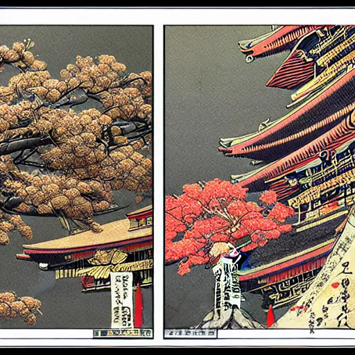 Image similar to 8 k 3 d capture scan of japanese package, high textured, conceptual, intricate detailed painting, illustration sharp detail, manga 1 9 9 0