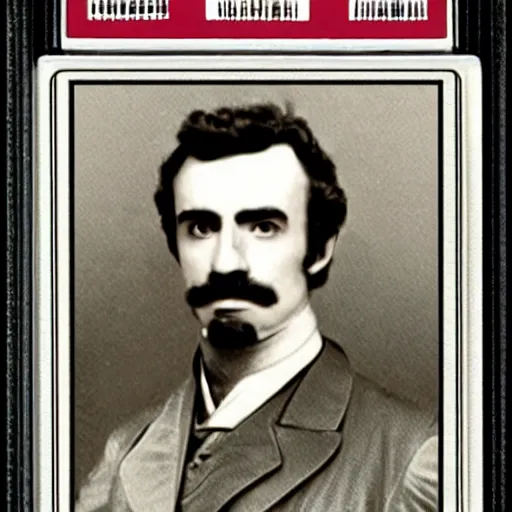 Image similar to John Wilkes Booth on a pokemon card, 4k, Pokemon Card