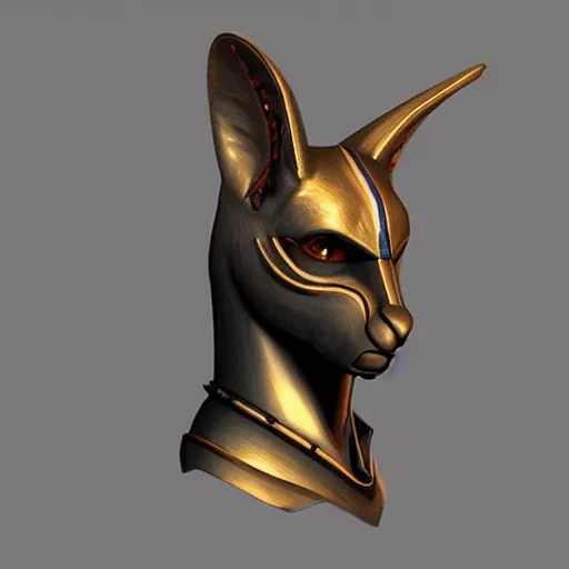 Prompt: anubis head, highly detailed, cultist, artstation