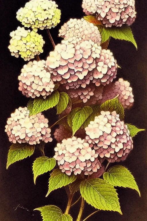 Image similar to ( ( ( ( ( 1 9 5 0 s retro hydrangea. muted colors. ) ) ) ) ) by jean - baptiste monge!!!!!!!!!!!!!!!!!!!!!!!!!!!!!!