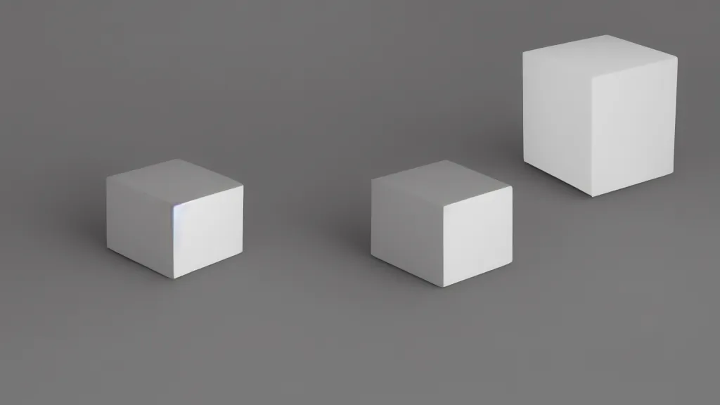 Image similar to a smoke cube, 8 k, rim lighting, lumen global illumination, opaque, glowing